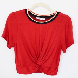 Twist Crop Top